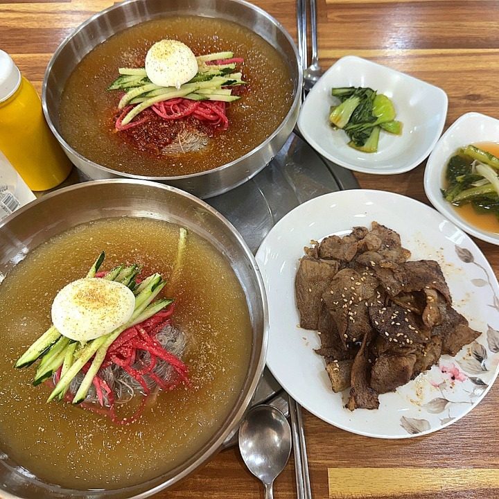 서리냉면