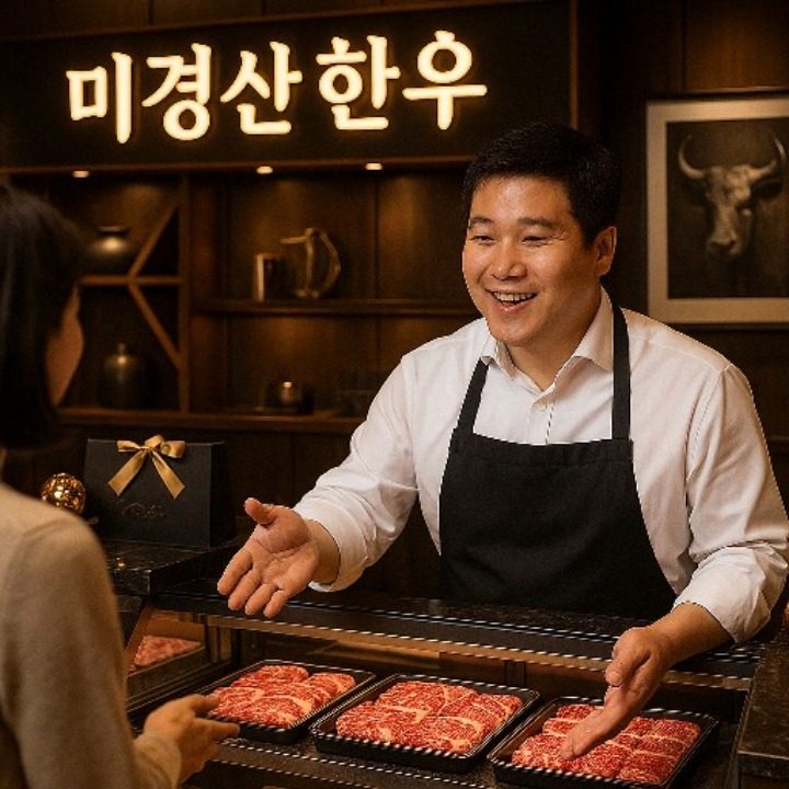 미경산한우