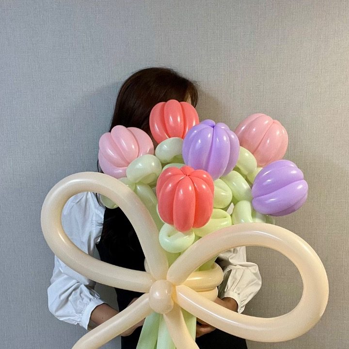 풍선꽃다발