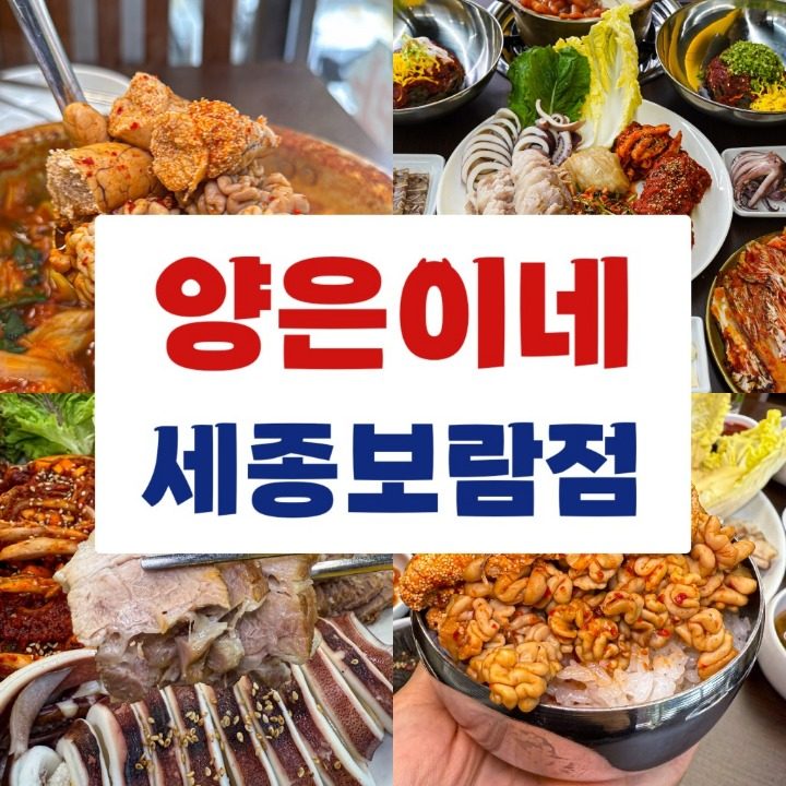 양은이네 동태탕 보쌈 세종보람점