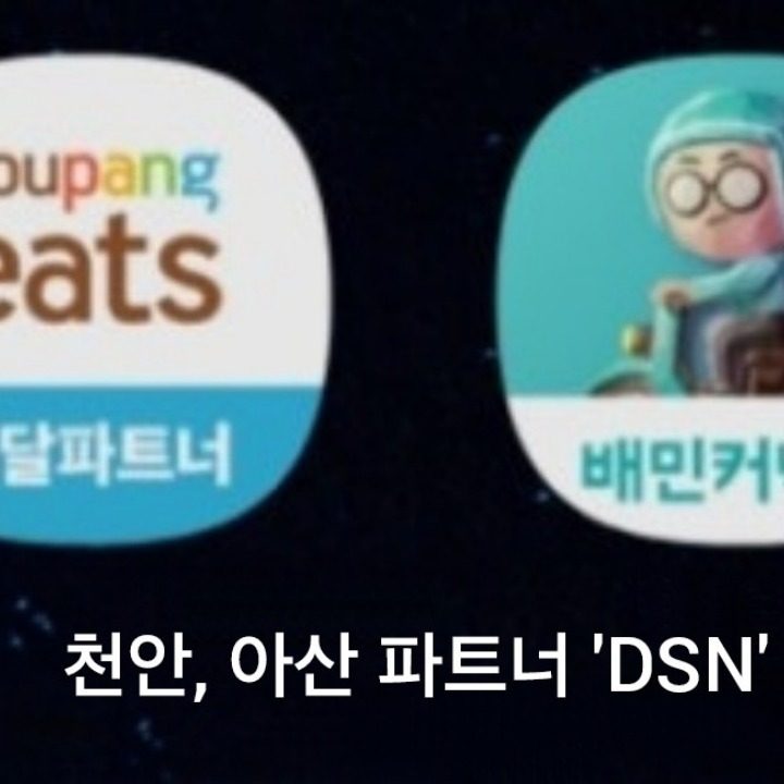 천안 아산 배민 쿠팡 DSN