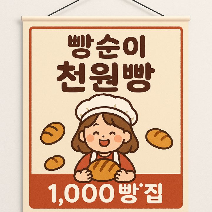 빵순이천원빵