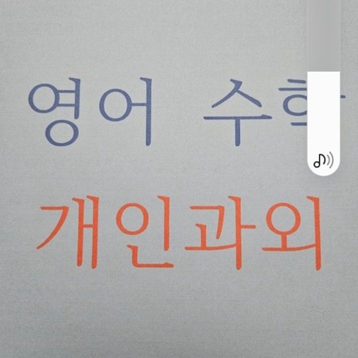 수학 영어 개인과외