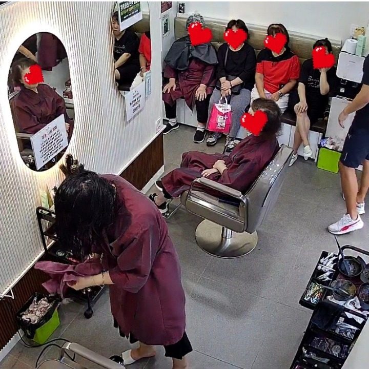 로제머리염색 &네일