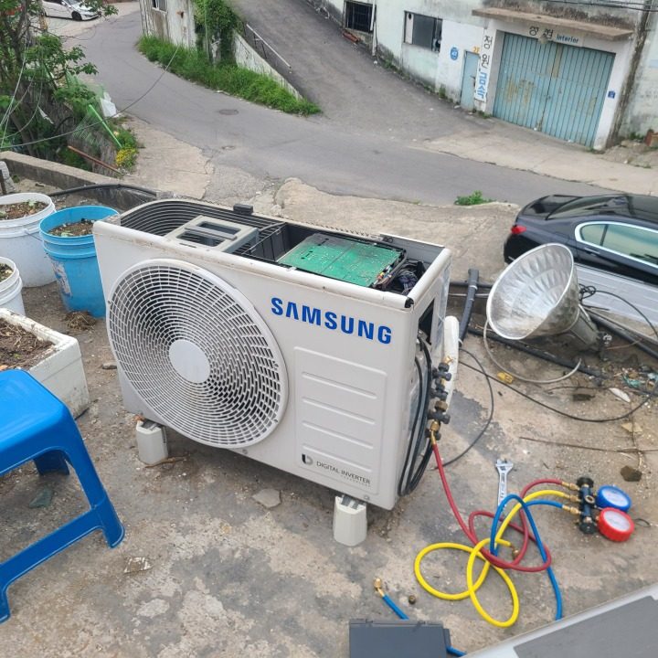 에어컨 청소 수리