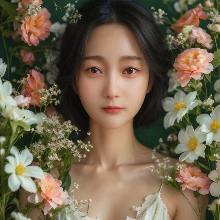 피부 꽃피다