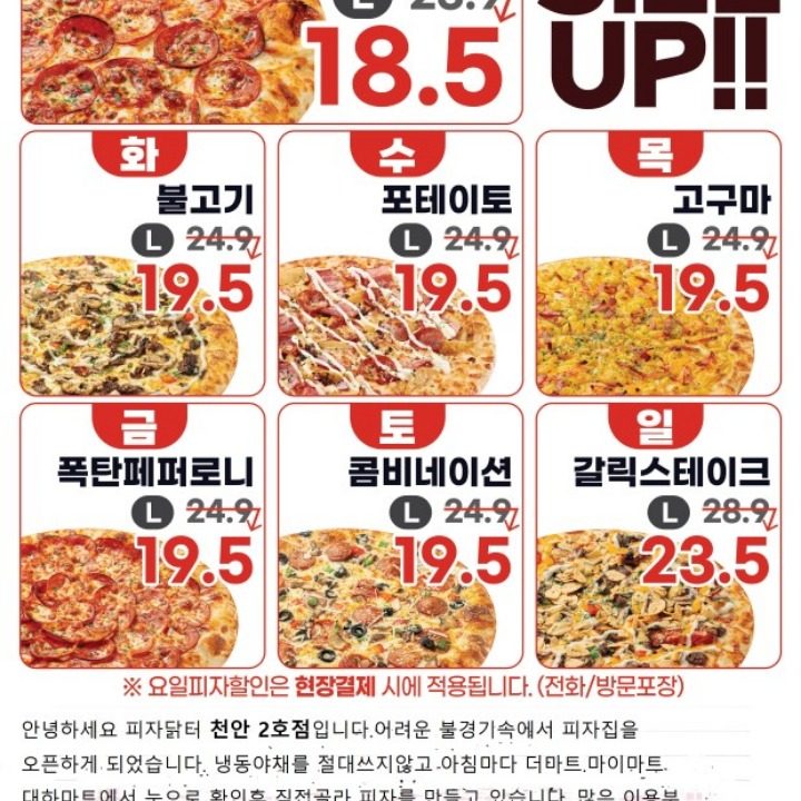 피자닭터천안2호점