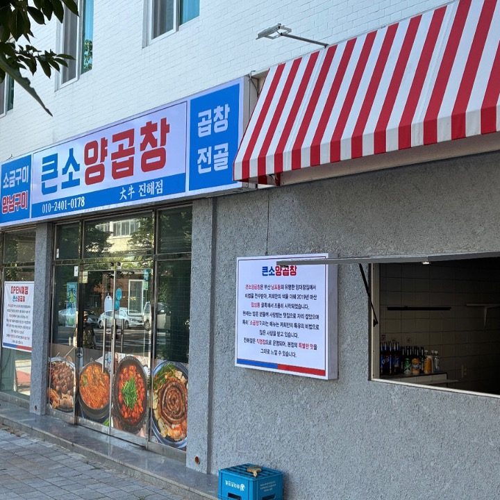 큰소양곱창진해점