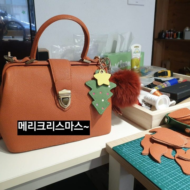 당근 가죽공예 도베르만09