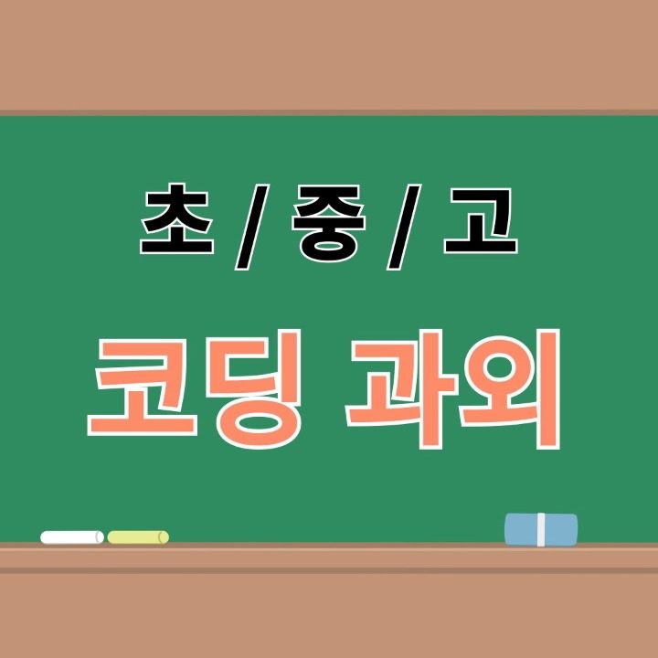 초중고 코딩 과외