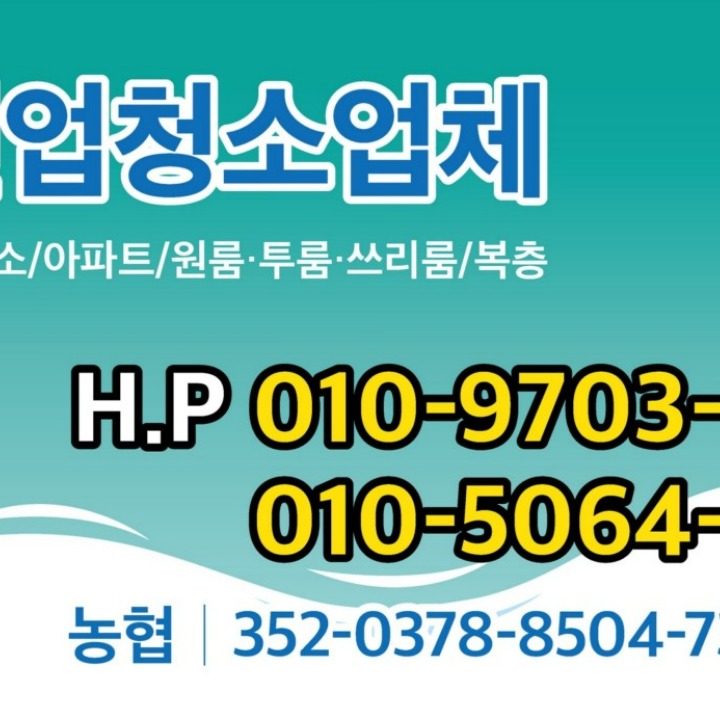 클린업청소전문업체