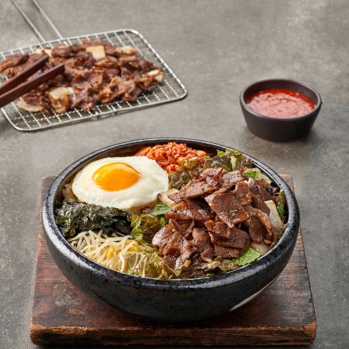 대왕비빔밥 냉면