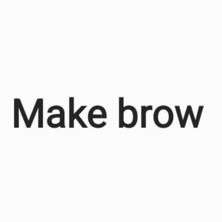 Make brow 메이크브로우