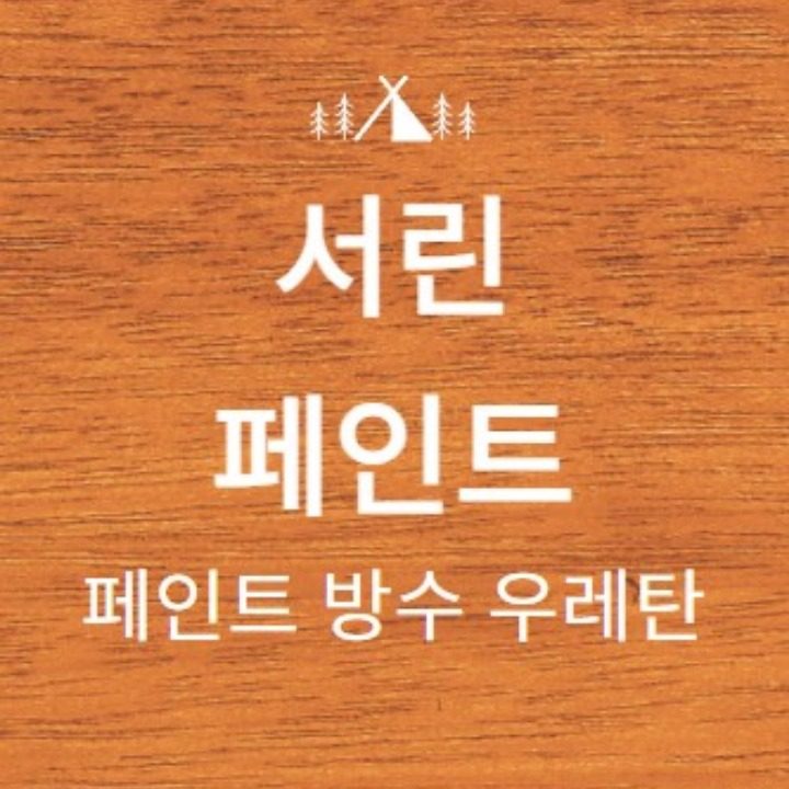 페인트 방수 우레탄 서린페인트