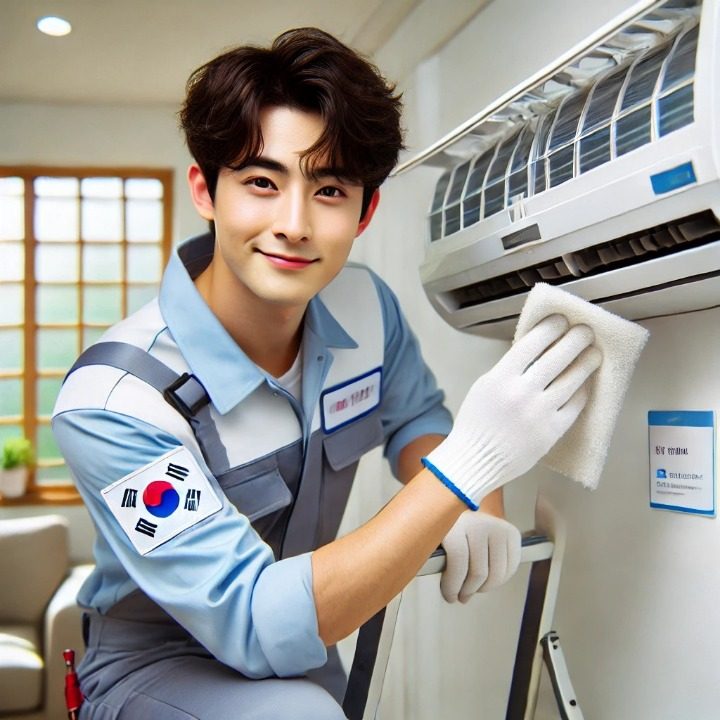 한국 에어컨청소 빛나크린택