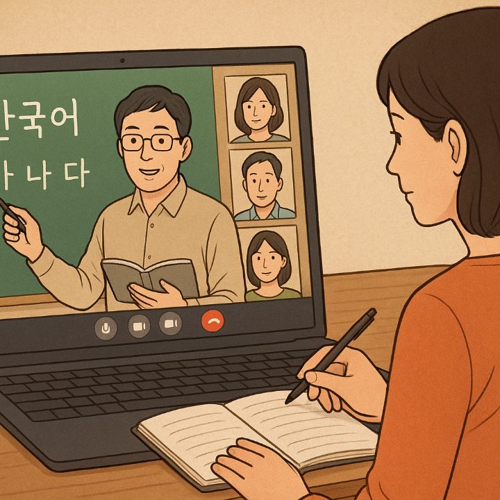 온라인 한국어 수업