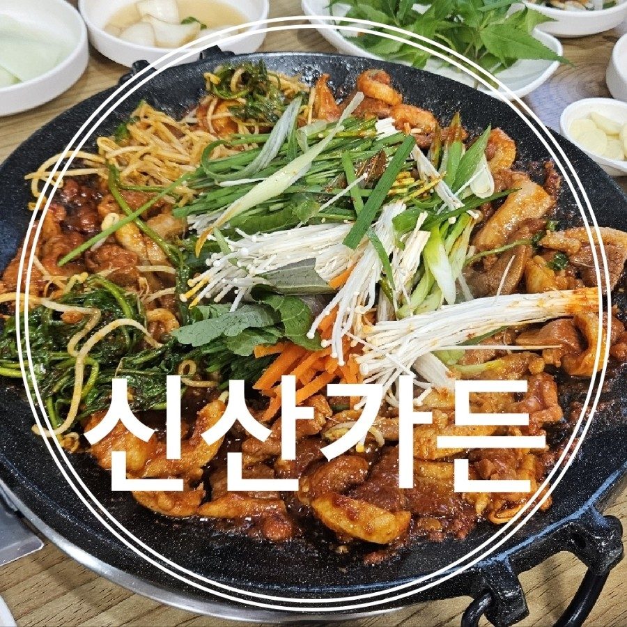 🦆오리탕과 볶음밥 주는 몸보신으로 좋은 오리고기 맛집 '신산가든'