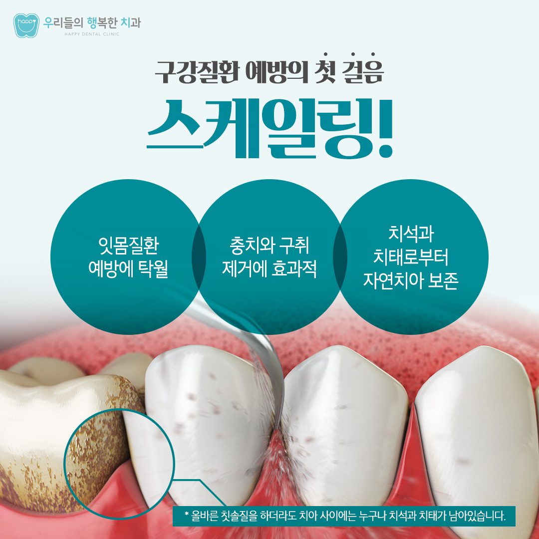 구강건강을 위한 첫걸음