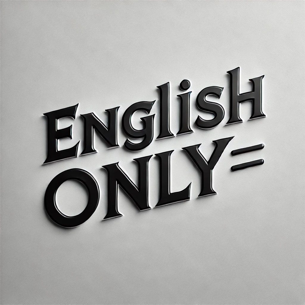 English Only