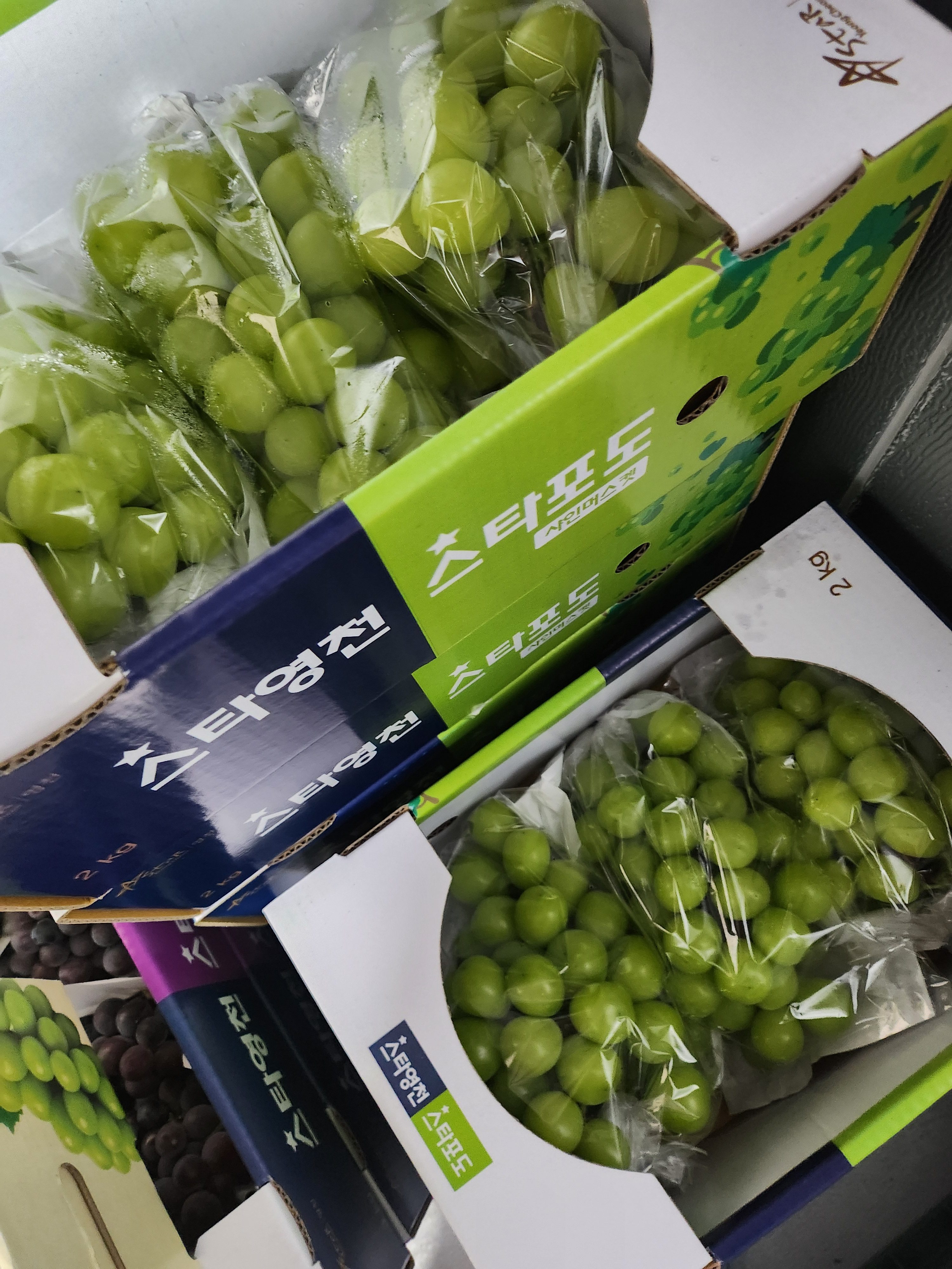 프리미엄 샤인 머스캣 2kg 3수