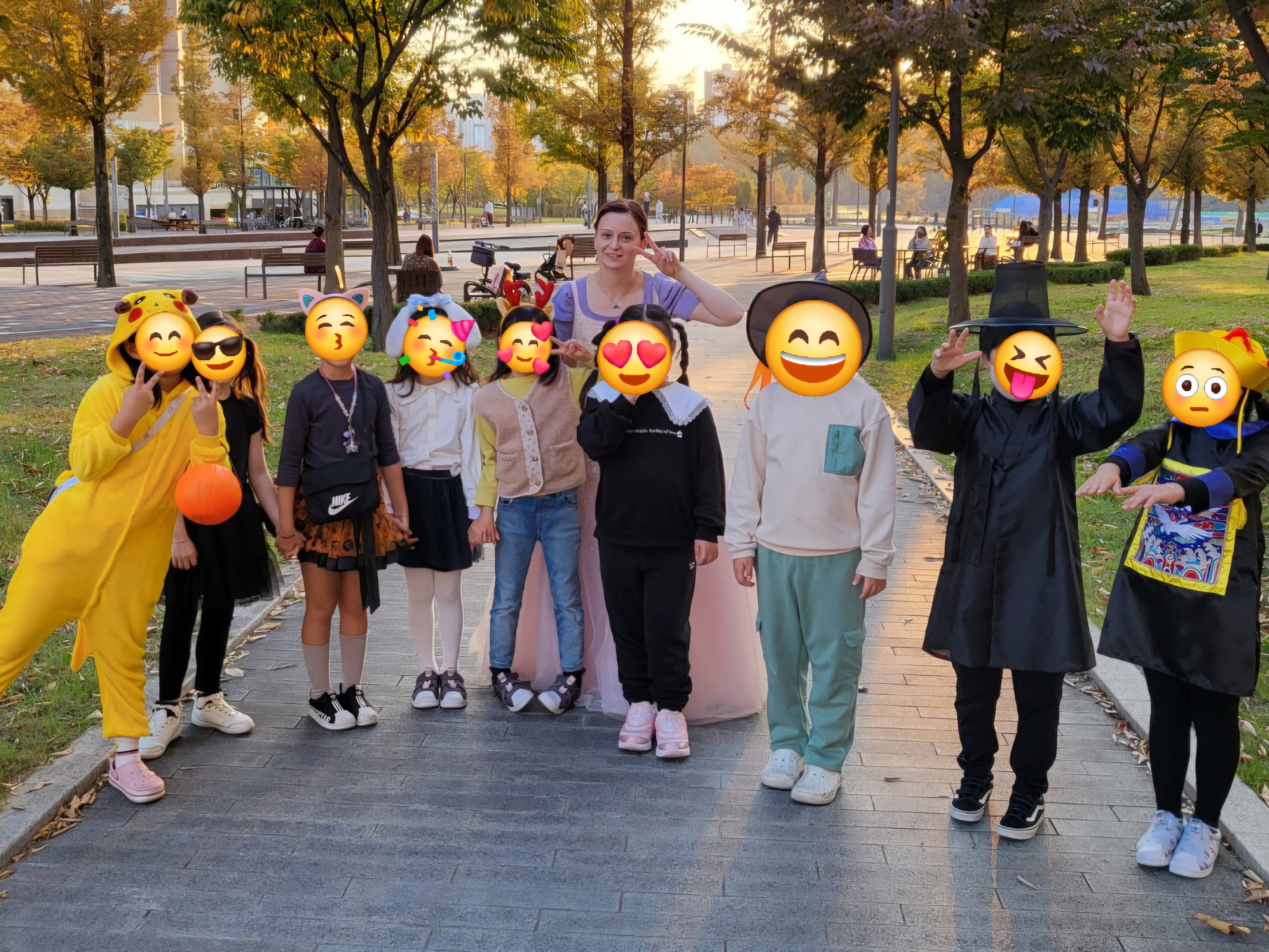 행복한 할로윈 파티를 마쳤습니다🎃🎉