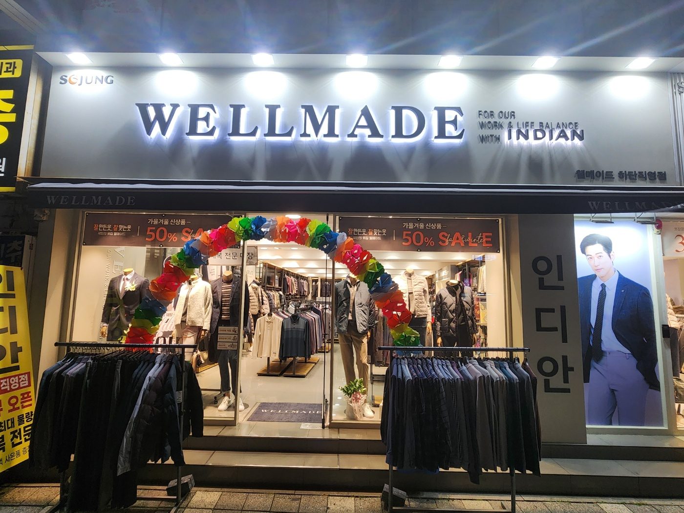 인디안 하단점