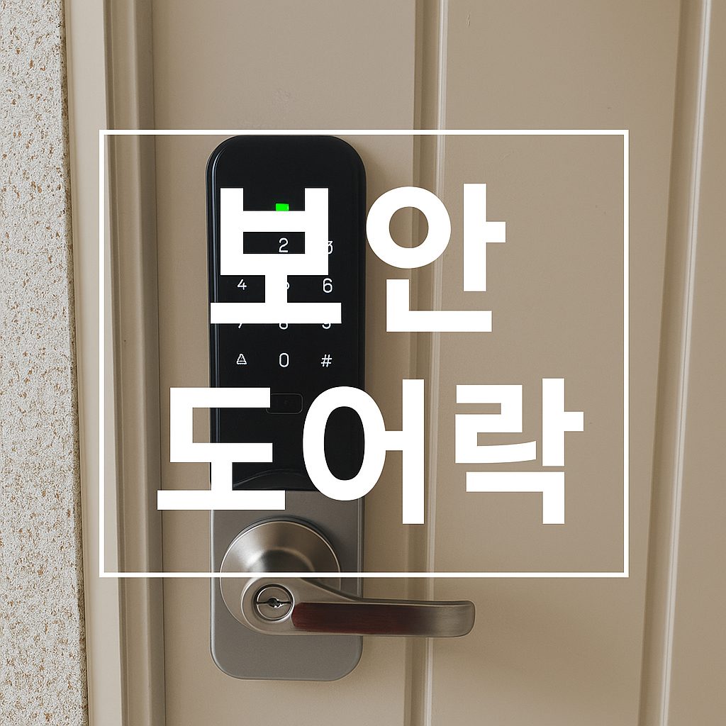 보안도어락