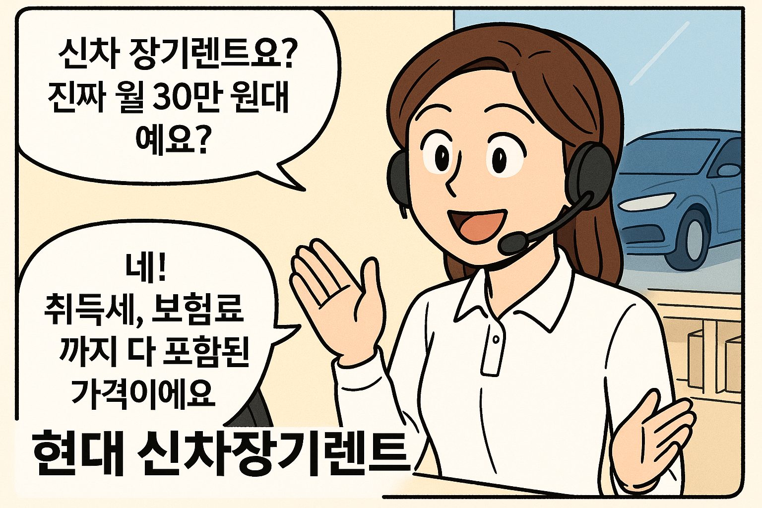 �현대 신차장기렌트