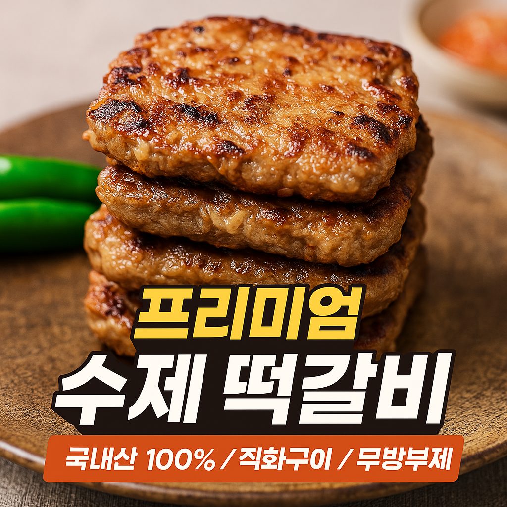 프리미엄 수제떡갈비