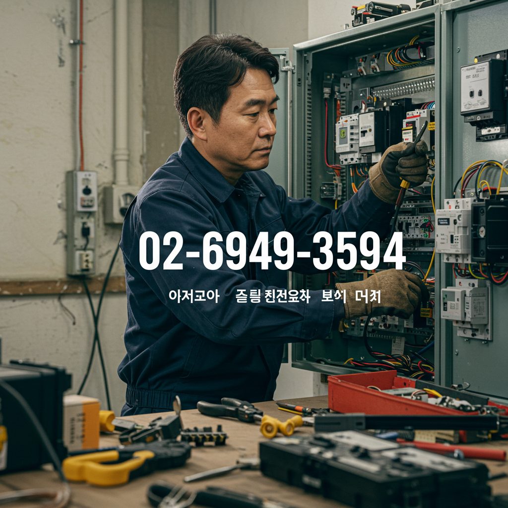 누전수리 전기공사 누전차단기교체