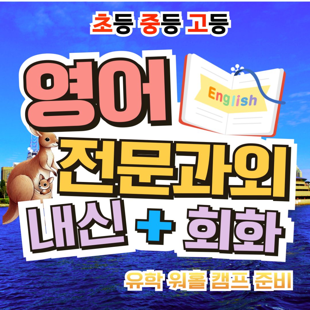 초중고 성인 일대일 영어회화수업