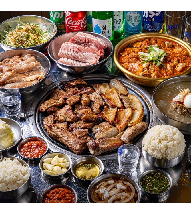 백양숯불갈비 안락점