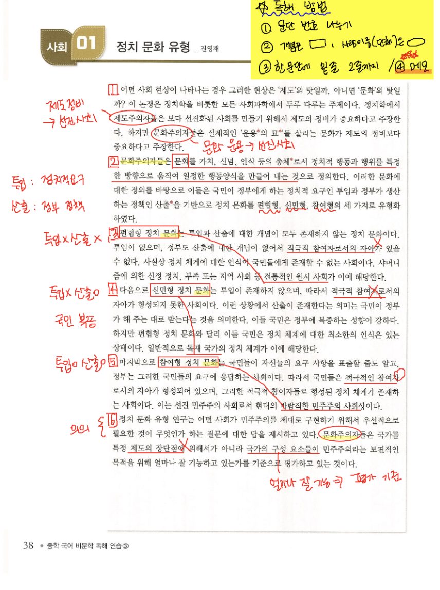 성북구 중하위권 전문 국어 영어 과외 / 성적 향상 보장