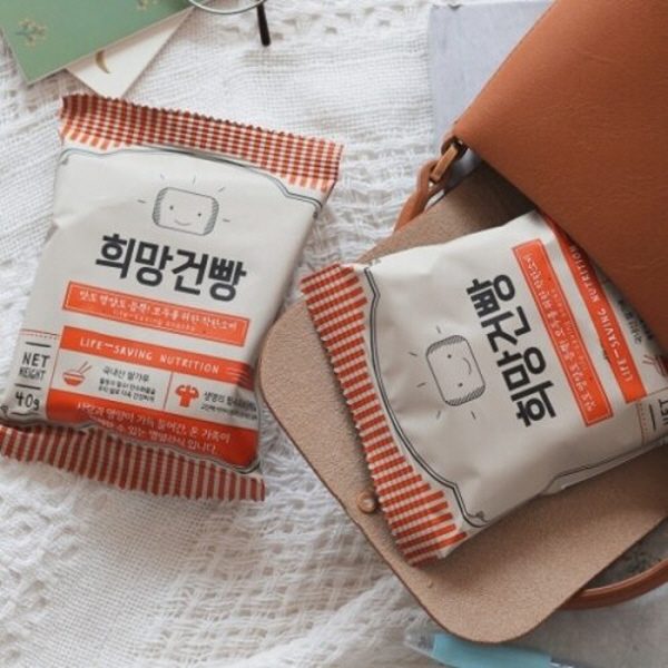 다이어트 입터짐 방지 '건빵' 단백질 과자 1봉당 548원꼴!