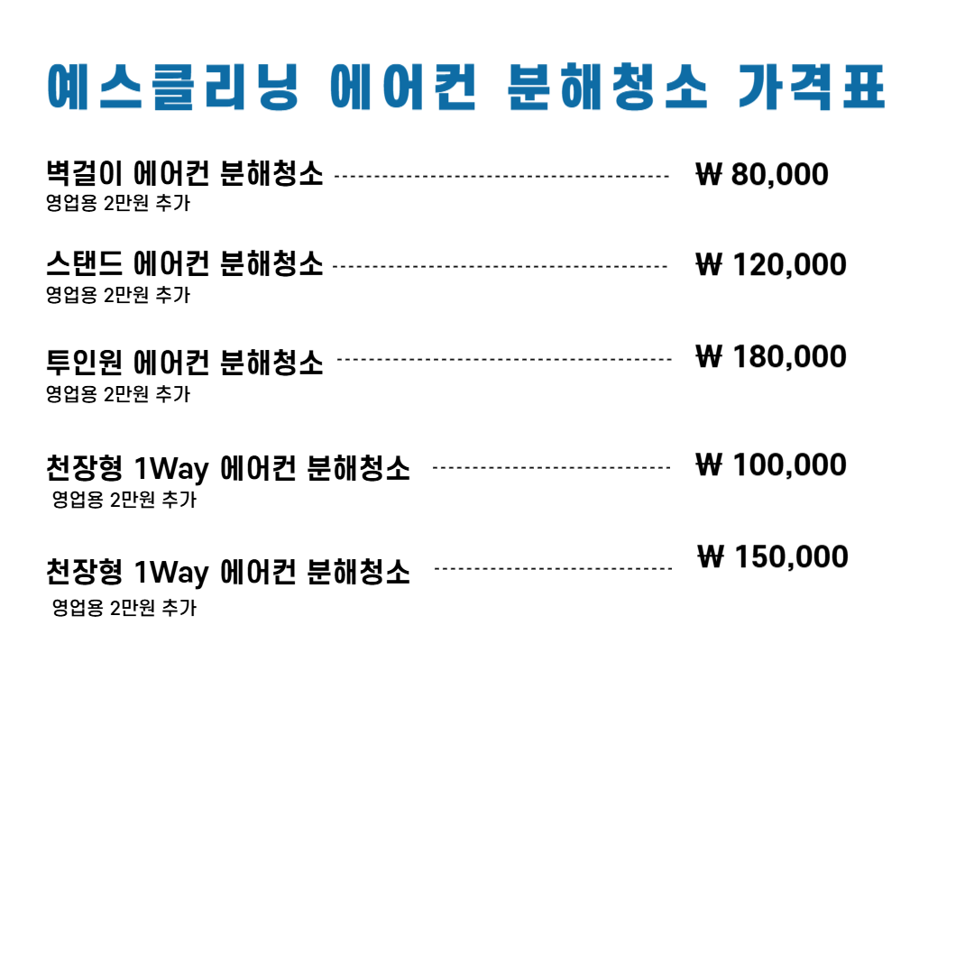 price menu