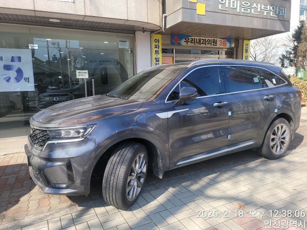 쏘렌토 4세대 MQ4 5인승(가솔린 2.5T) 4WD 시그니처 매물 썸네일