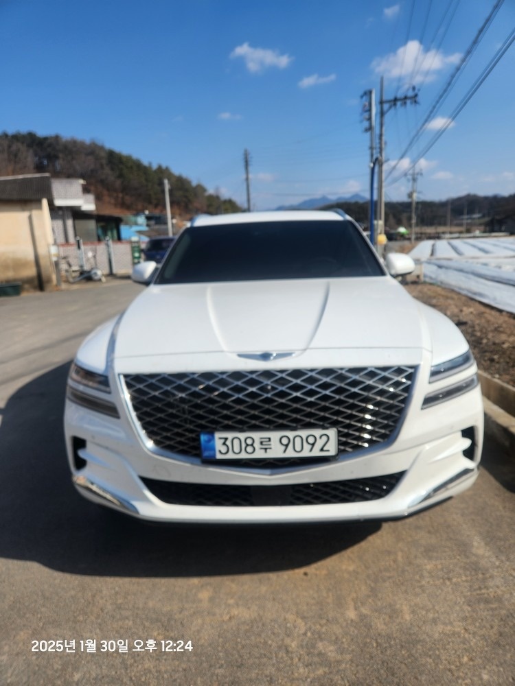 GV80 JX1 6인승(가솔린 2.5T) RWD 20인치 (기본디자인) 매물 썸네일