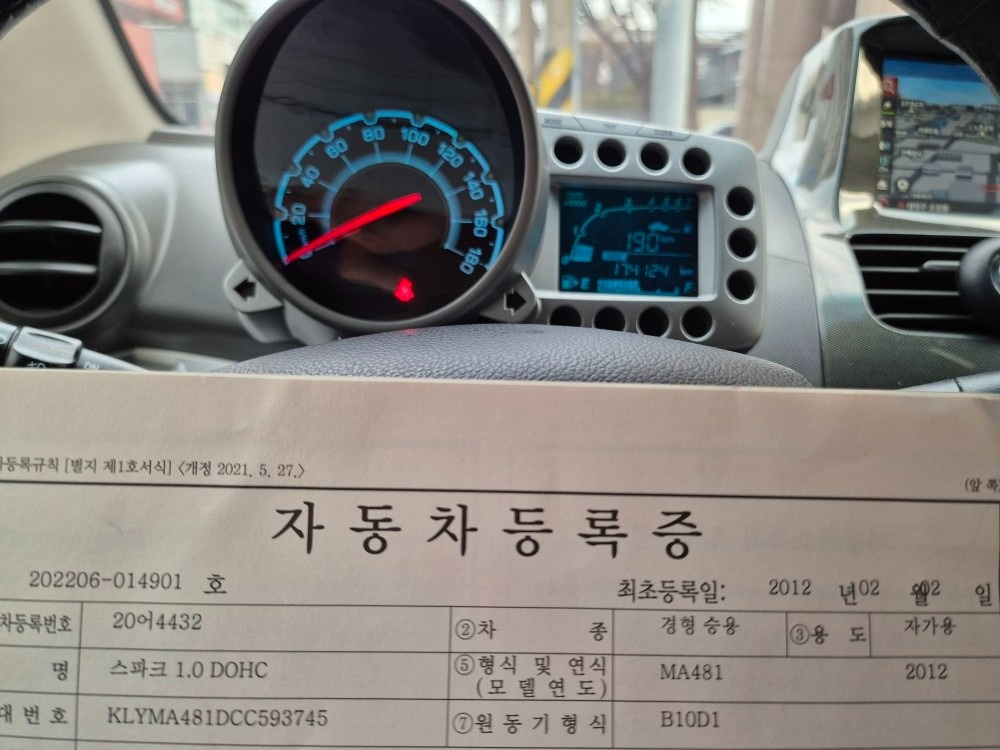 스파크 M300 1.0 DOHC FWD 매물 썸네일