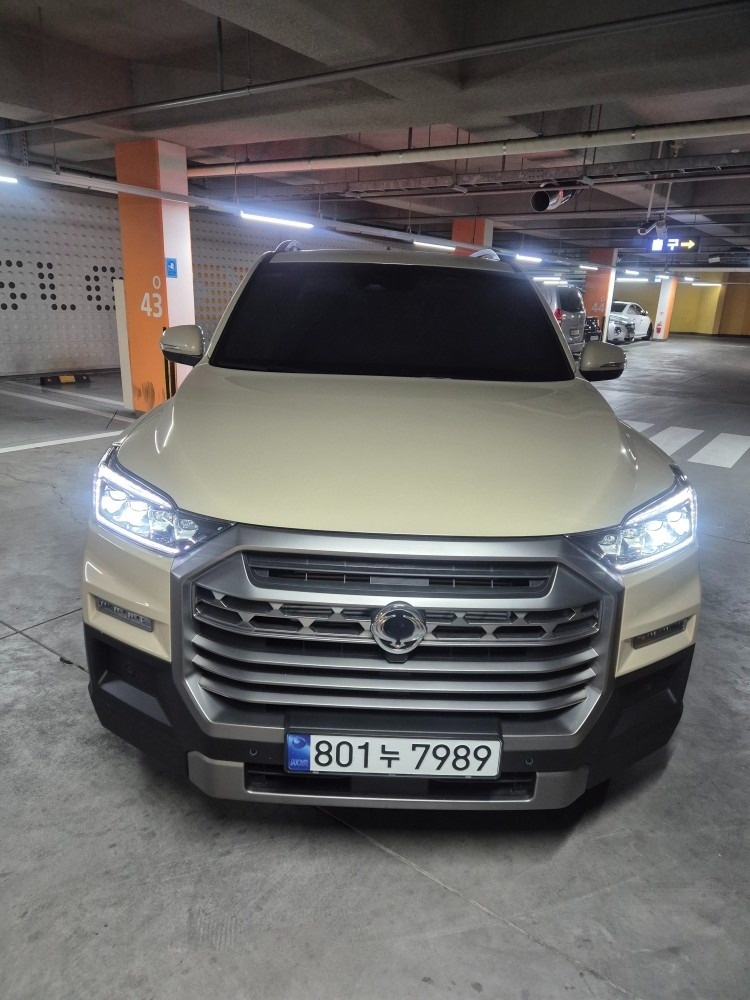 뉴 렉스턴 스포츠 Q261 5인승(디젤 2.2) 4WD (쿨멘) 프레스티지 매물 썸네일