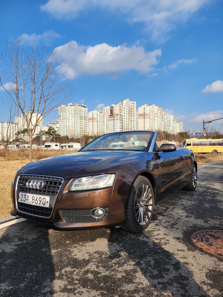 A5 8T 2.0 TFSI Cabriolet 콰트로 (211마력) 매물 썸네일