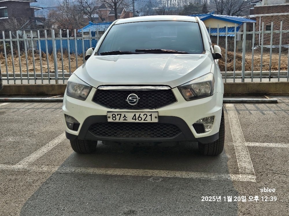 코란도 스포츠 Q150 5인승(CX7 2.0) 4WD 비젼 매물 썸네일