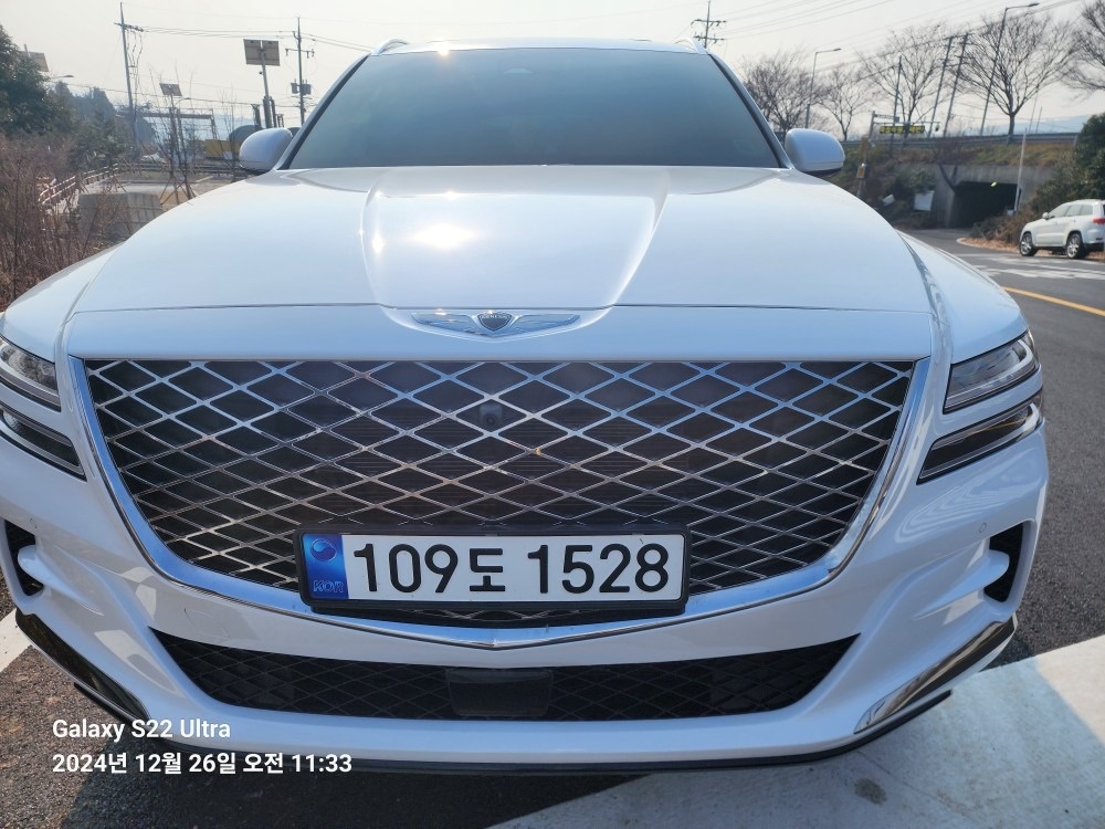 GV80 JX1 5인승(가솔린 2.5T) AWD 19인치 (기본디자인) 매물 썸네일