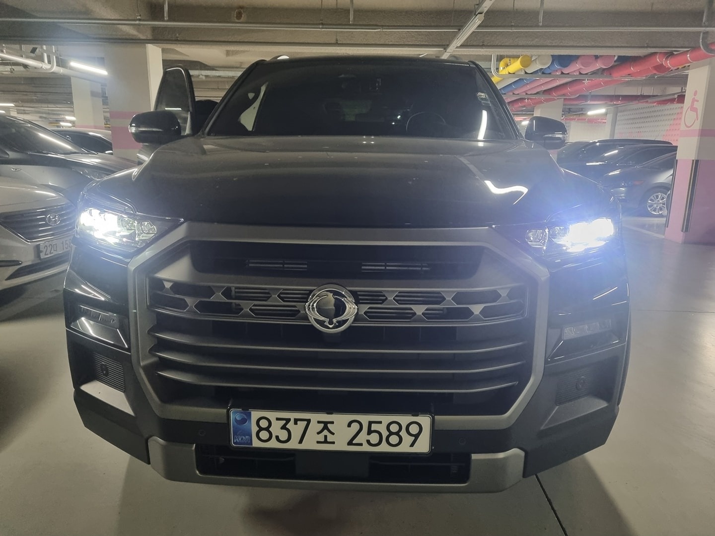 뉴 렉스턴 스포츠 Q261 5인승(디젤 2.2) 4WD (쿨멘) 프레스티지 매물 썸네일