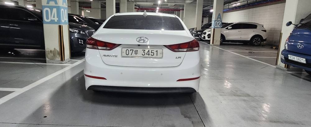 아반떼 AD 1.6 LPi 렌트카 스마트 매물 썸네일