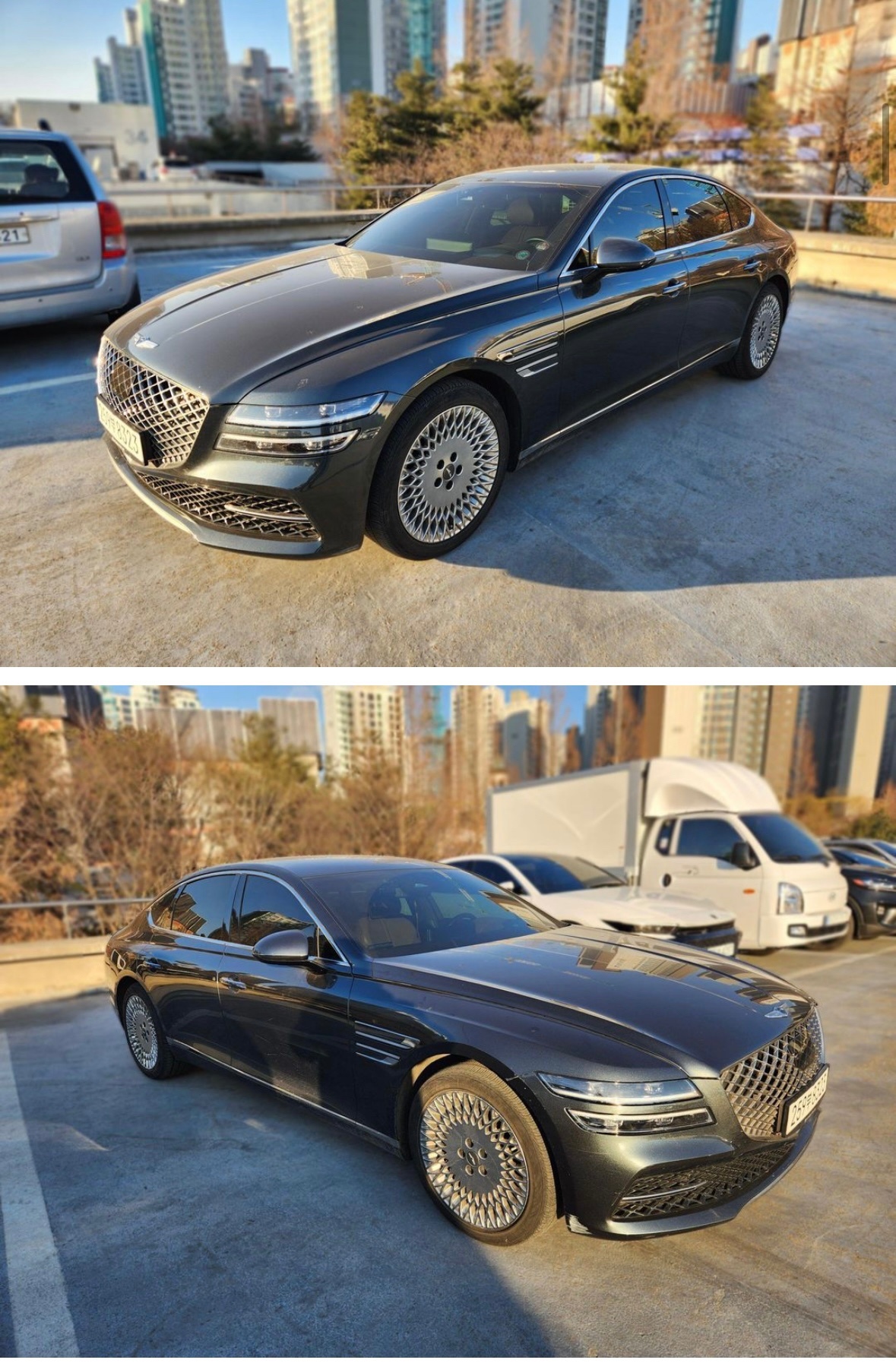 올 뉴 G80 RG3 2.5T AWD 19인치 A (기본디자인) 매물 썸네일