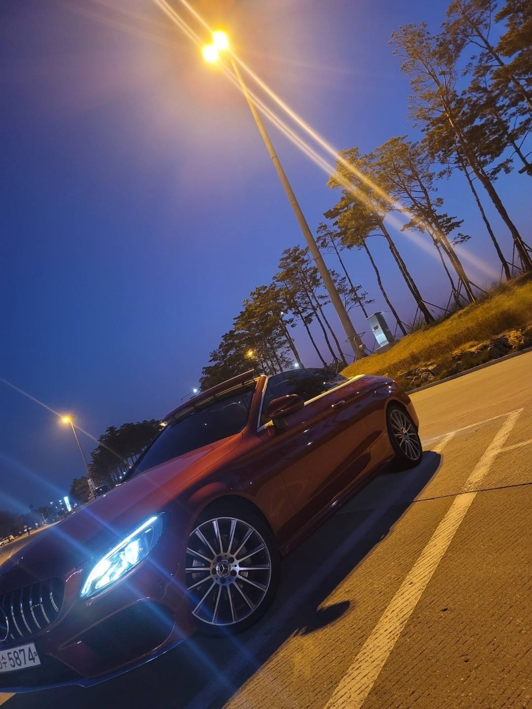 C 클래스 W205 C200 카브리올레 전기형 (211마력)AMG Line 매물 썸네일