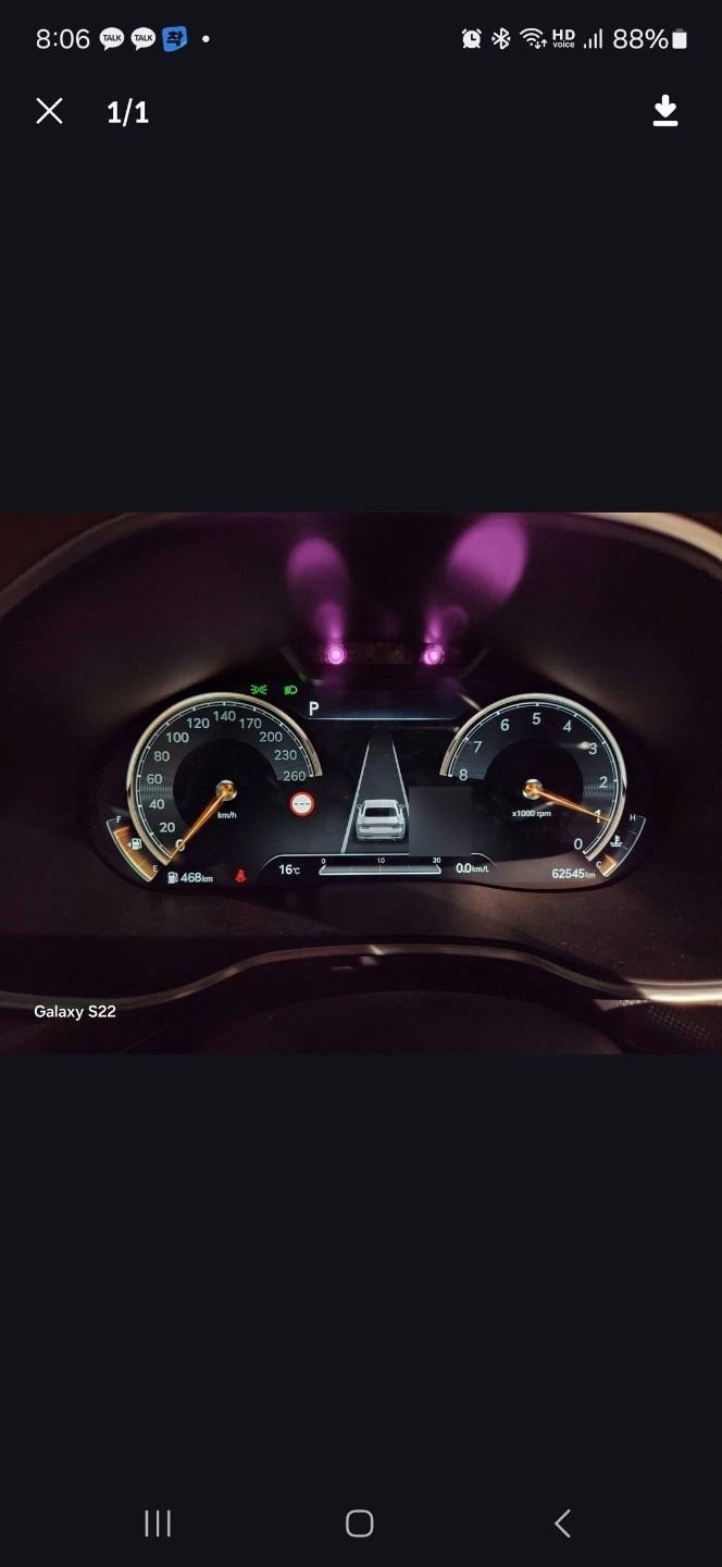 올 뉴 G80 RG3 2.5T RWD 20인치 (SDS1+ECS) 매물 썸네일