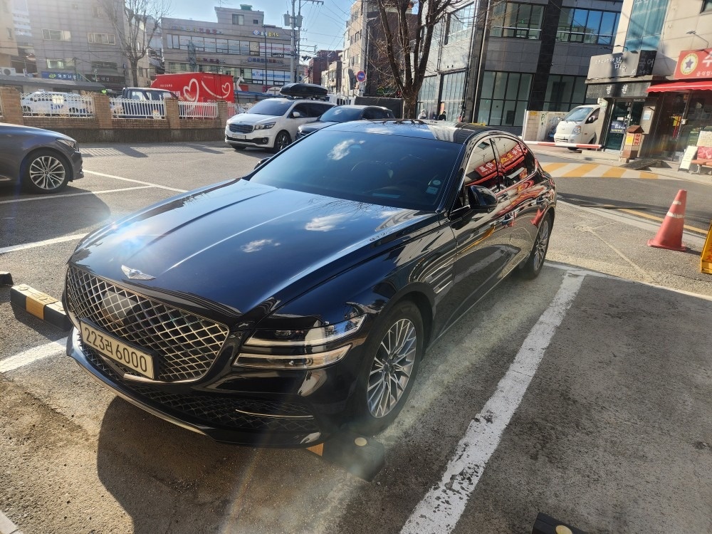 올 뉴 G80 RG3 2.5T AWD 18인치 (기본디자인) 매물 썸네일