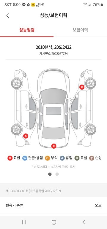 뉴 모닝 SA 5도어 1.0 LPi LX 기본형 블랙프리미엄 매물 썸네일