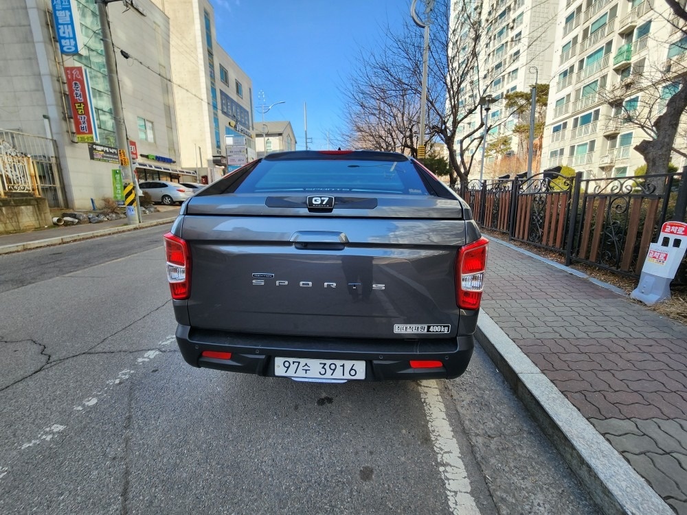 렉스턴 스포츠 Q200. G4 5인승(디젤 2.2) 4WD 노블레스 매물 썸네일